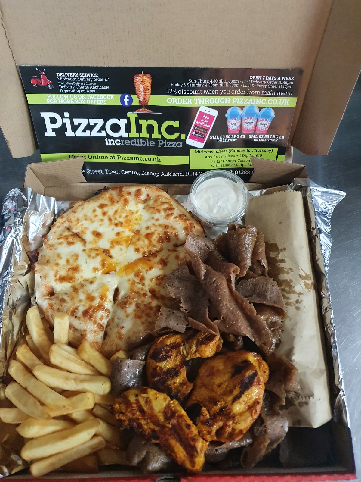 Photo of Pizza Inc. - 109 Newgate St, Bishop Auckland DL14 7EW